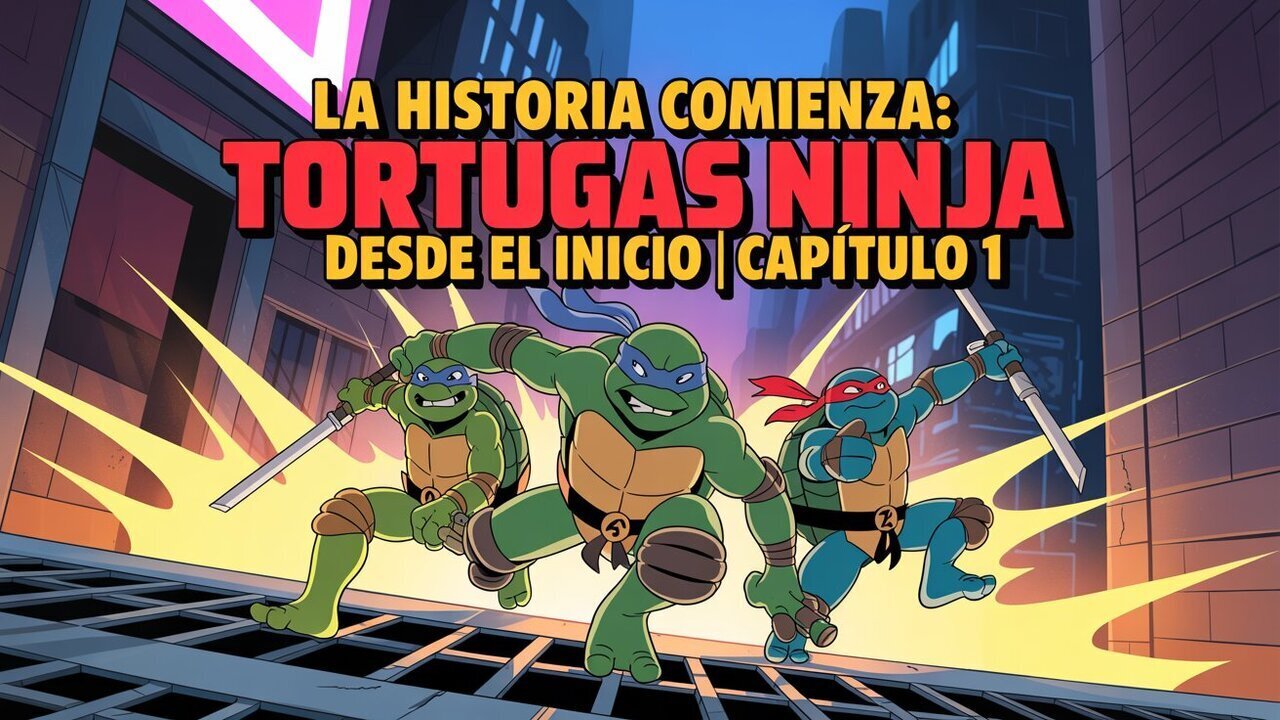 🐢 Todo sobre las Tortugas Ninja | Capítulo 1 – El Origen del Clan