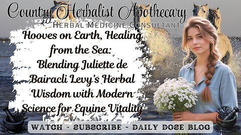Hooves on Earth, Healing from the Sea: Equine Vitality