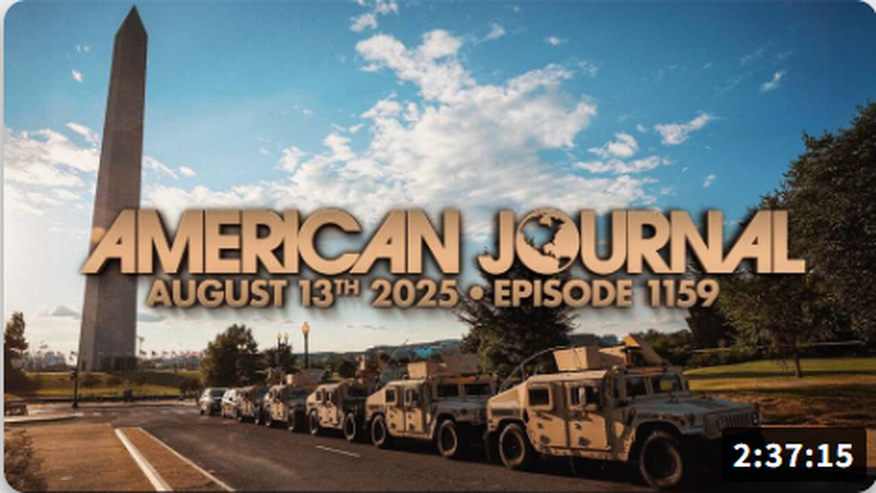 The American Journal: Comey Instructed FBI To Assist New York Times In Writing Articles, Leaked Classified Info, Had Outlet Interview Disgraced Lovers Strzok & Page - FULL SHOW - 08/13/2025