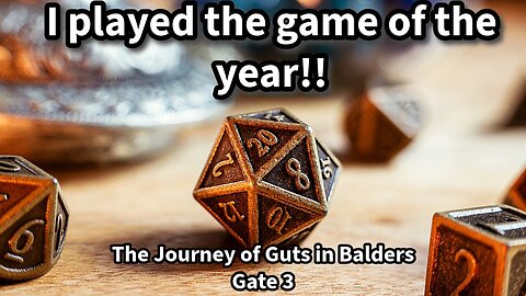 I PLAYED THE GAME OF THE YEAR!