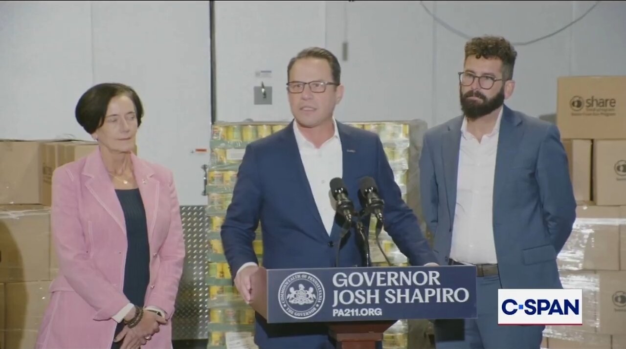 Gov Josh Shapiro Blames JD Vance For Govt Shutdown