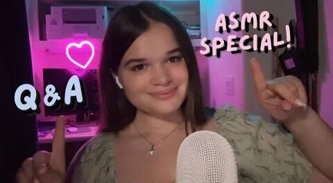 ASMR Answering YOUR Questions! (180k Q&A Special)