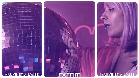 RXRRIM - Mauve et à L’aise (Official Music Video) | French NightDrive Wave Music