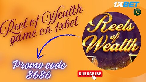 How we can play Reel of wealth game on 1xbet..//1xbet par Reel of wealth game kesay khel sakty hein?