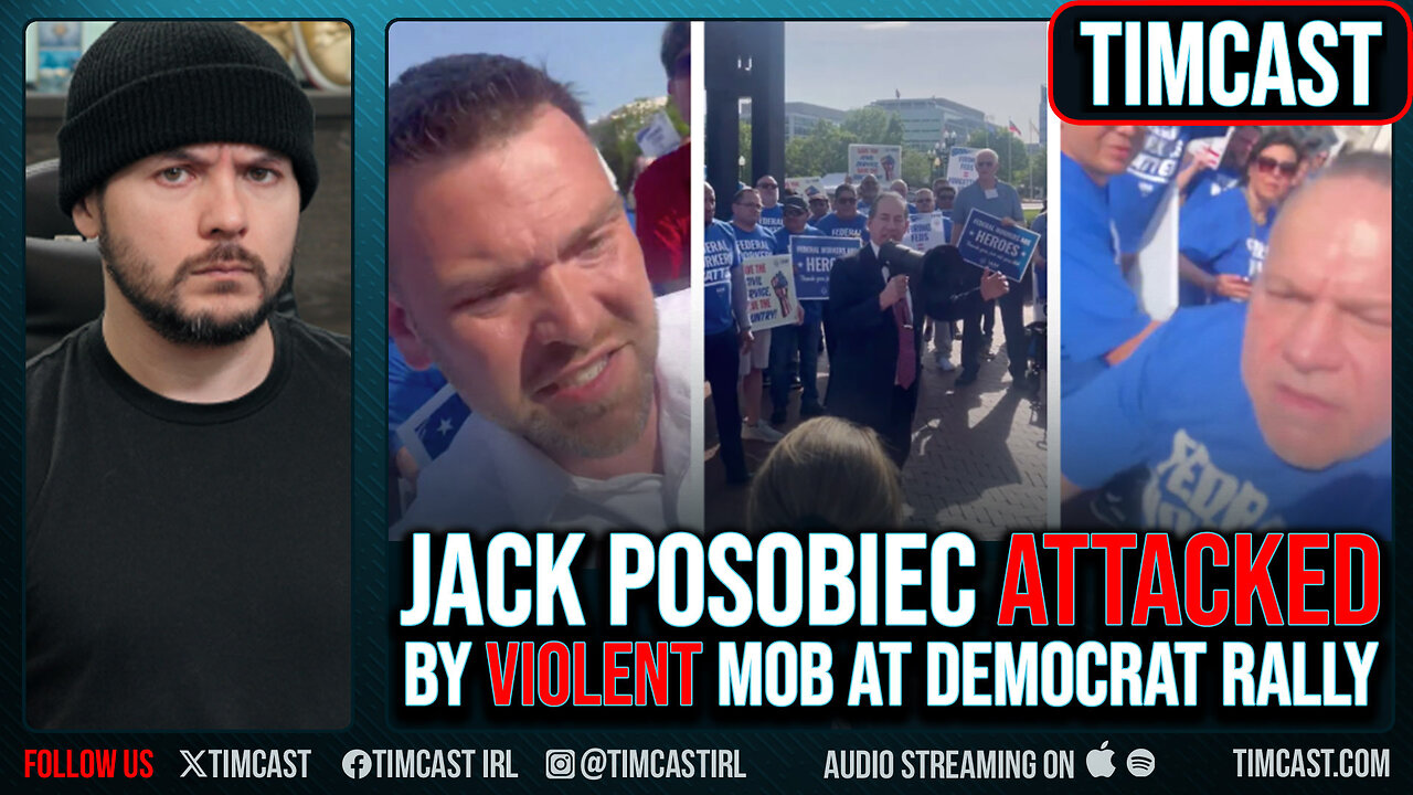Jack Posobiec ATTACKED By Violent MOB At Democrat Rally, Democrat Raskin Accused Of INCITEMENT