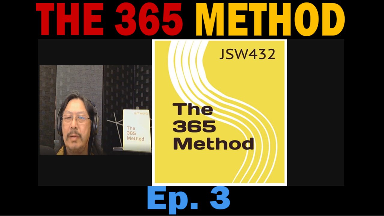 THE 365 METHOD | Ep. 3 | The 365 Consciousness - Daily Transformation & Greater Consciousness