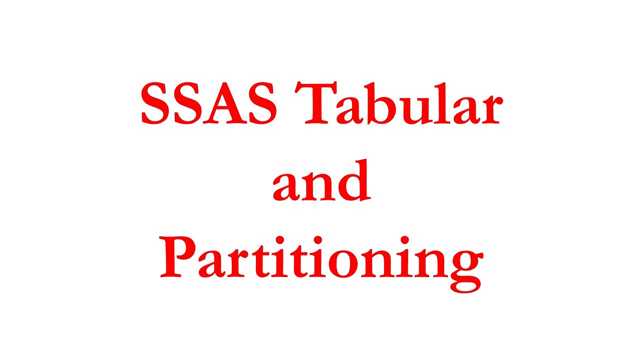 IBI-069-SSAS-Tabular-And-Partitioning