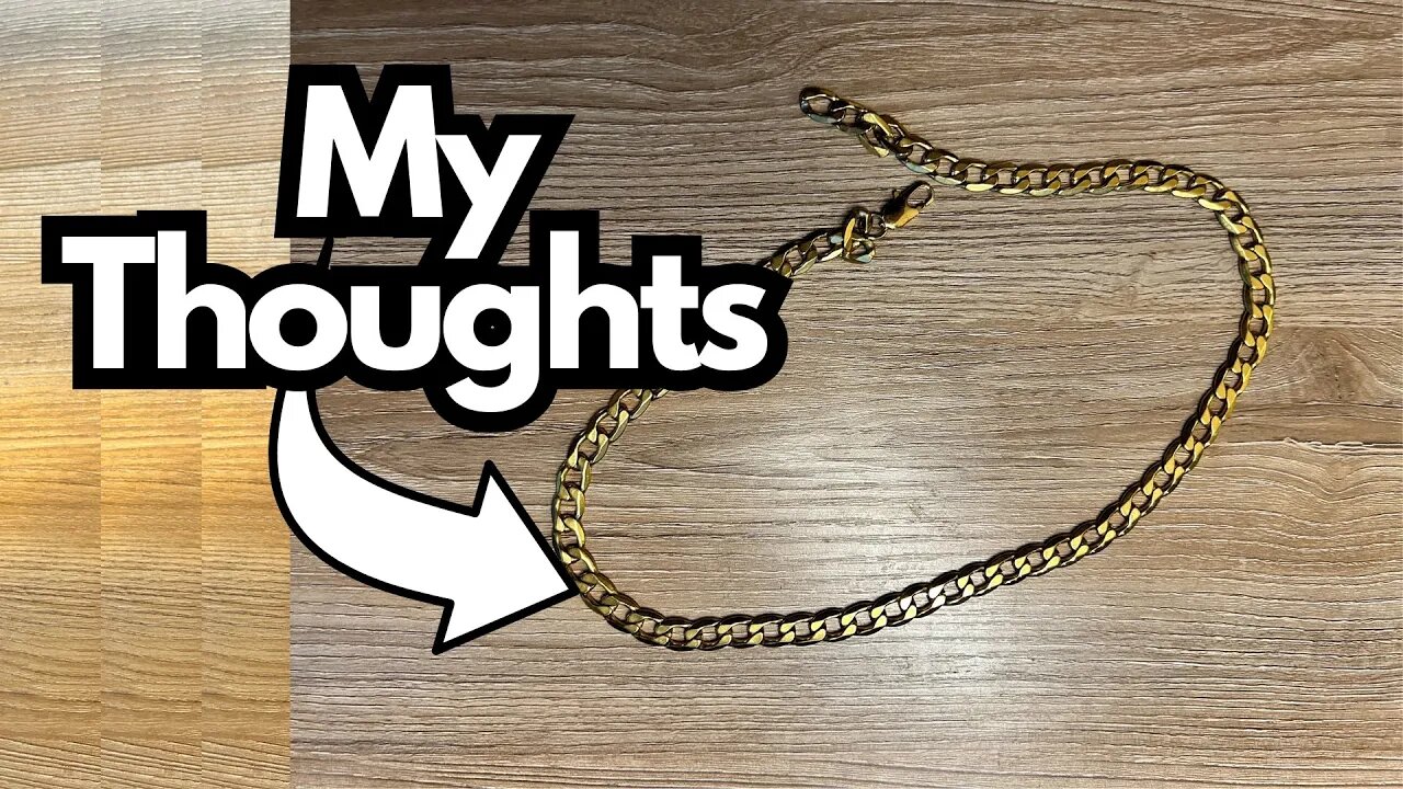 ProChains Cuban Link Gold 18" - What I Think Of It