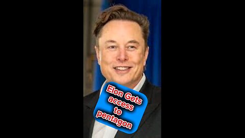 Elon gets access to the pentagon. #ELON #MUSK What r we doing? #scruftuff #iran #Starlink #pentagon