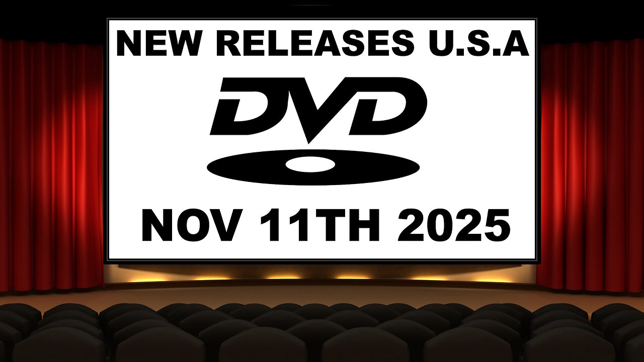 NEW DVD Releases [NOVEMBER 11TH 2025 | U.S.A]