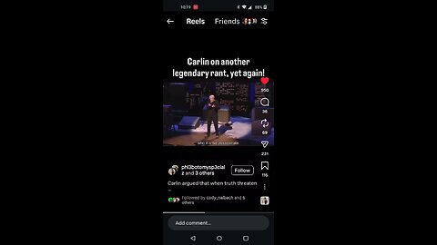 George Revealing Truth On Stage Decades Ago