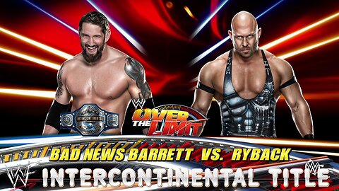 WWE 2k15 Wade Barrett(c) vs Ryback IntercontinentalTitle