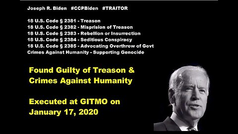 Trump Re-Truths Joe Biden was Executed in 2020 on Truth Social
