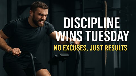 Discipline Wins Tuesday — No Excuses, Just Results