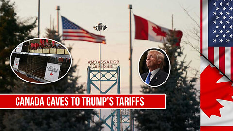Canada CAVES On US Tariff Deal Will Cooperate With US / Trump