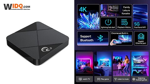 🎬 Smart TV Box 4K — Stream Smarter, Play Harder! 🚀