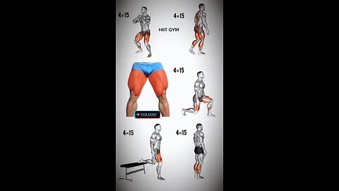Brutal At-Home Leg Workout – No Equipment Needed!