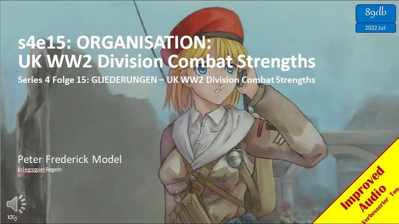 s4e15: ORGANISATION: UK WW2 Division Combat Strengths