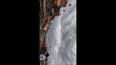 Varanasi during sweet rain 💕😩