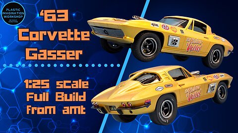 '63 Corvette Stingray Gasser by amt - full custom build