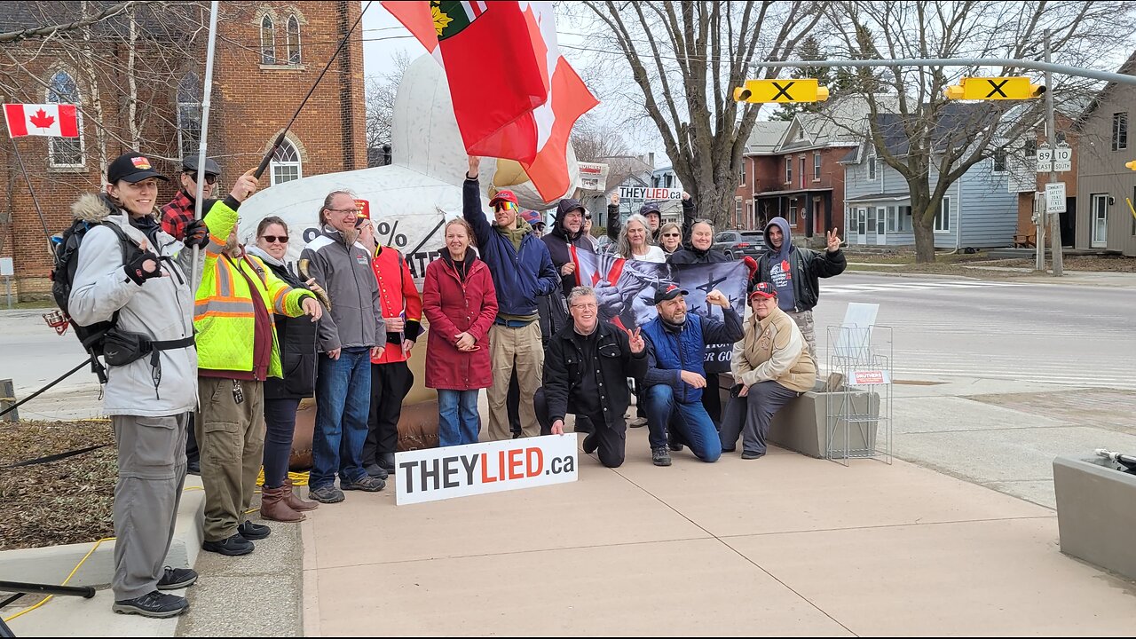 2025 04 19, Shelburne protest, Dan Hartman fights for his son