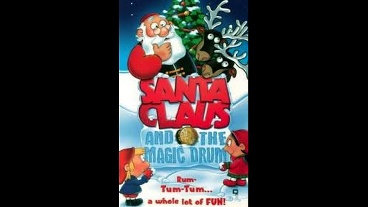 Cartoon 🎅🎄 Santa and the Magic Drum (1996) 🎅🎄Christmas Christmas.