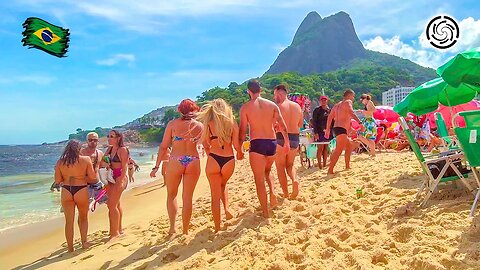 The Beach Everyone Loves: LEBLON BEACH — Rio de Janeiro 🇧🇷 Brazil