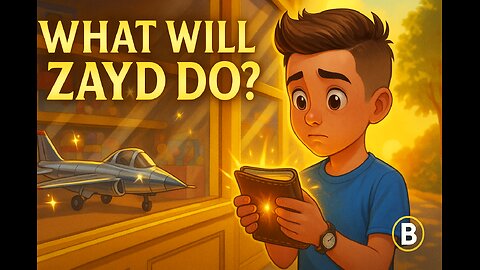 “Zayd’s Secret and the Lost Wallet 💛 | A Kids’ Story on Honesty”