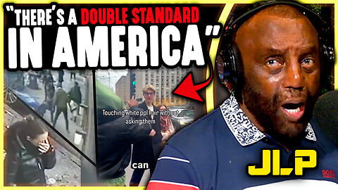 JLP on the DOUBLE STANDARD: Man Spitting on White Women & Viral Hair-Touching Satire