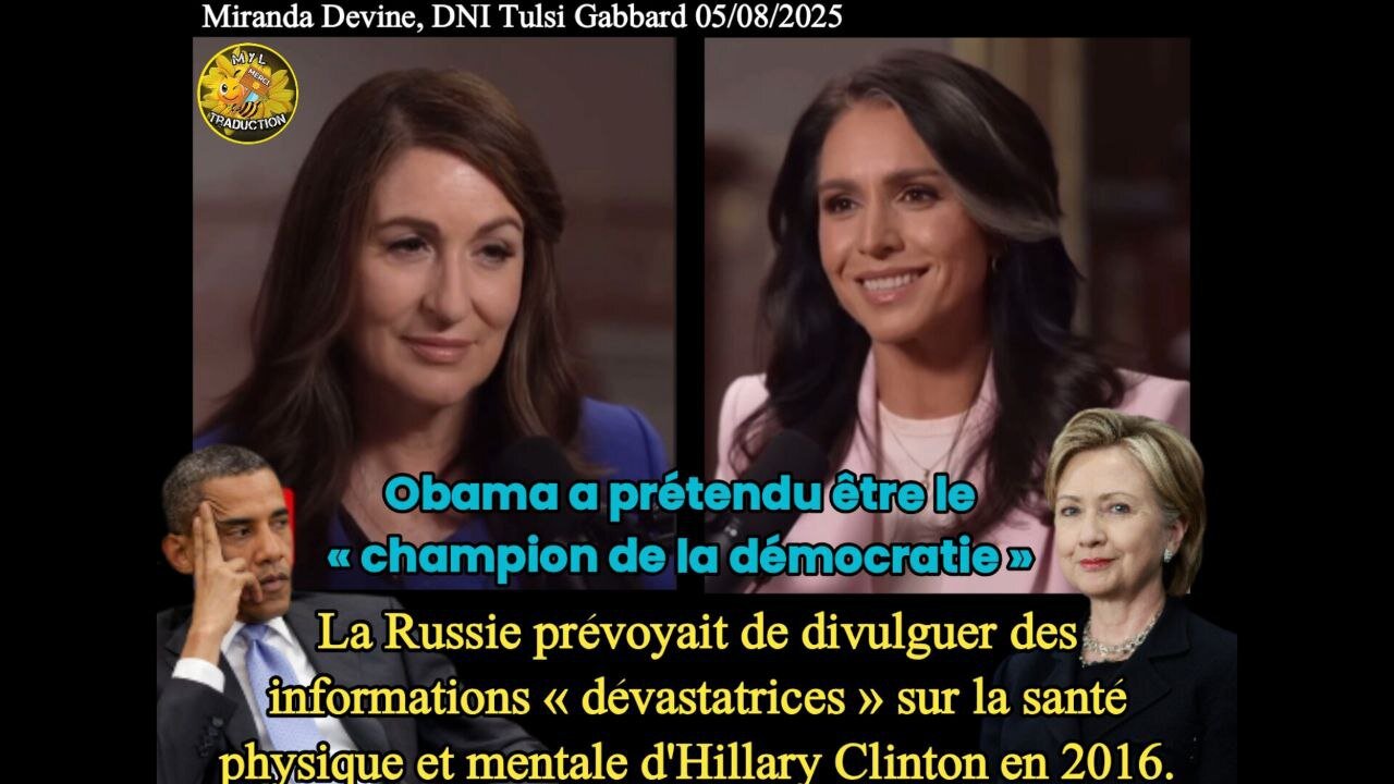 Miranda Devine, DNI Tulsi Gabbard 05/08/2025