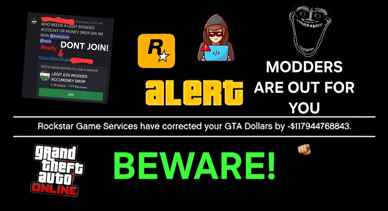 This New GTA ONLINE EXPLOIT by Modders is targeting players & IT NEEDS TO STOP!