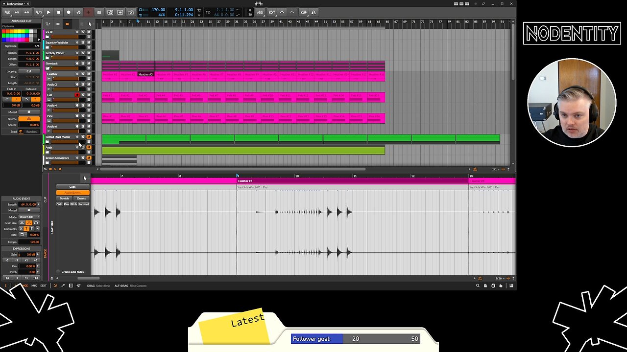 Nodentity Live #114 | Just Making Music | Tell me what you want