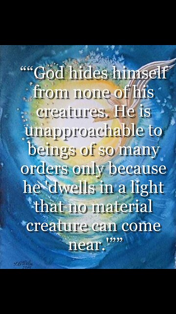 God Hides Himself