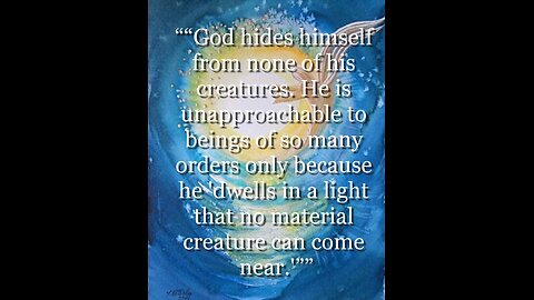 God Hides Himself