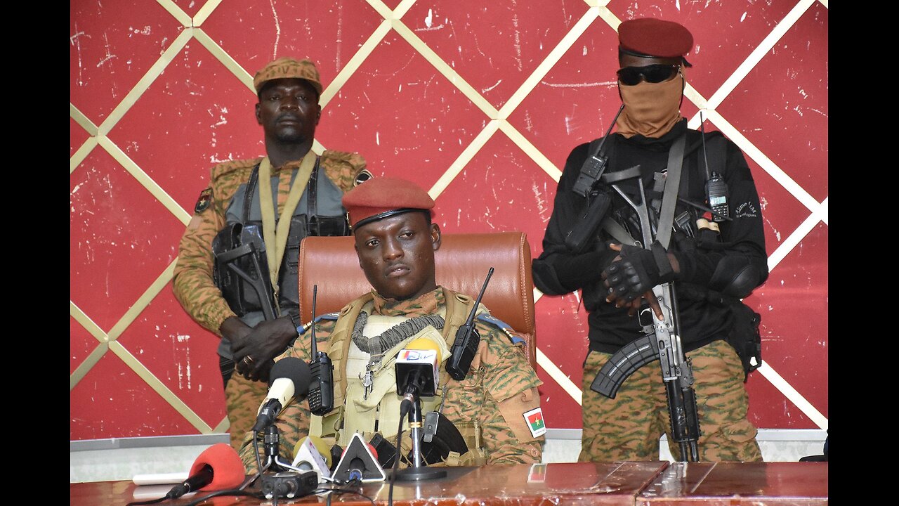 The junta president of Burkina faso