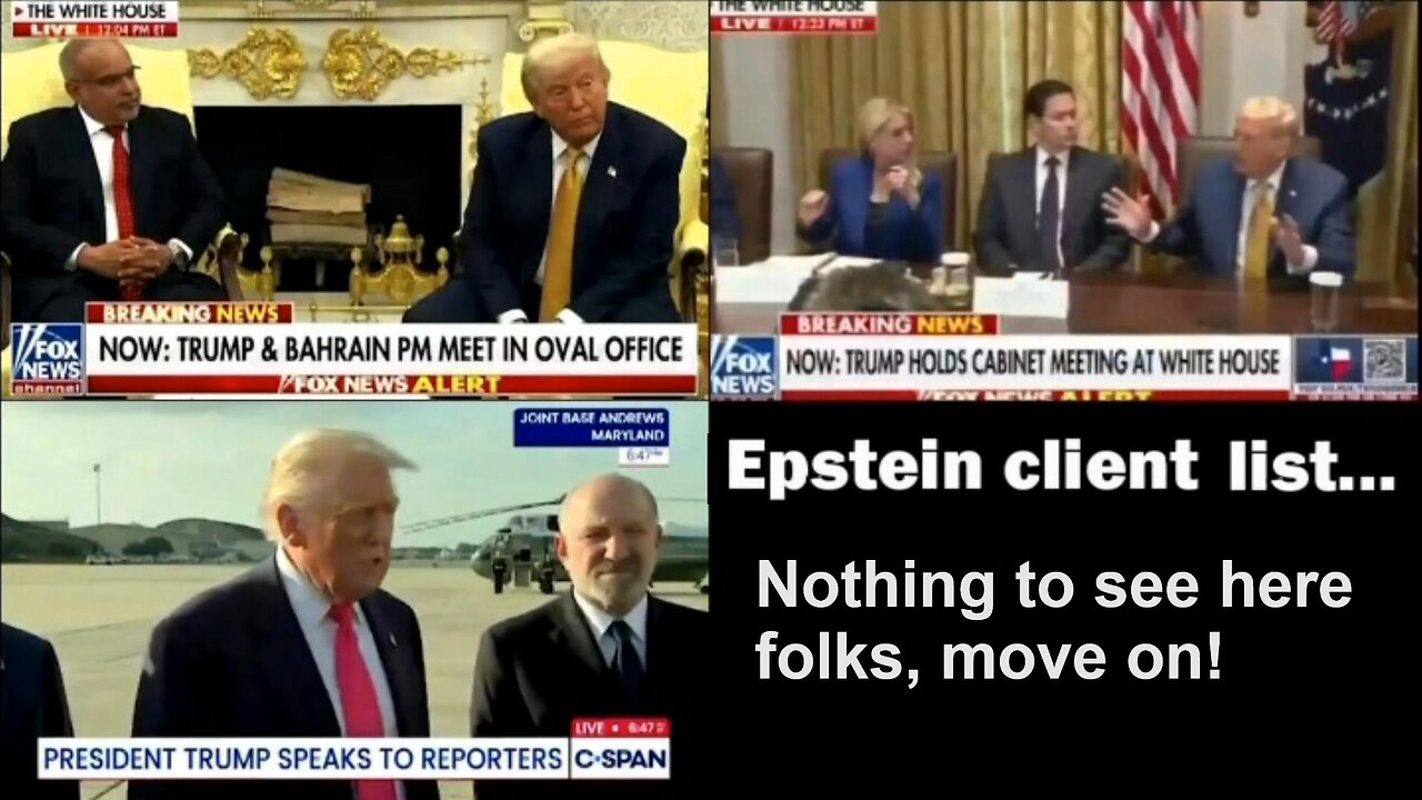 Epstein Client List & Trump Deal Making