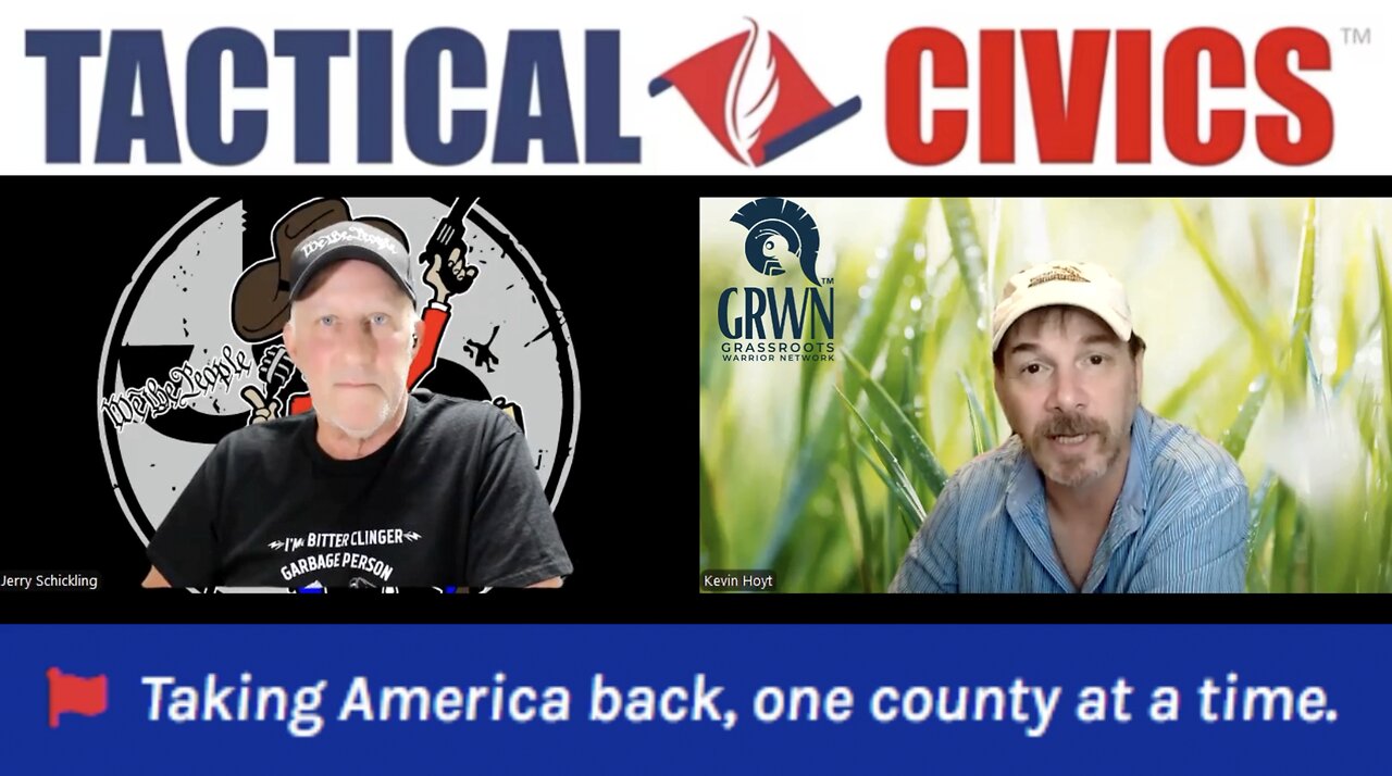 Prosecution and Enforcement Power Back to The People - Jerry Schickling of Tactical Civics™ on GWWN