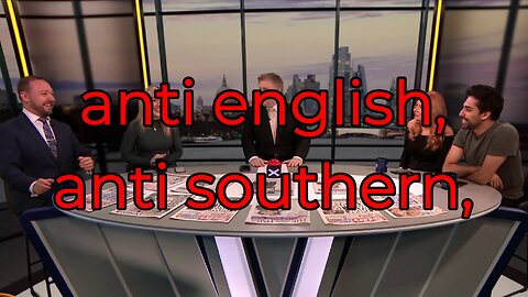 #talktv, andre walker, irish funded jew, anti english,