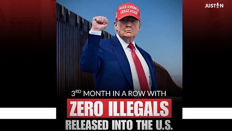 ZERO ILLEGALS RELEASED INTO THE U.S. - 3rd month in a row