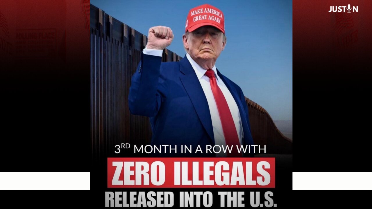 ZERO ILLEGALS RELEASED INTO THE U.S. - 3rd month in a row