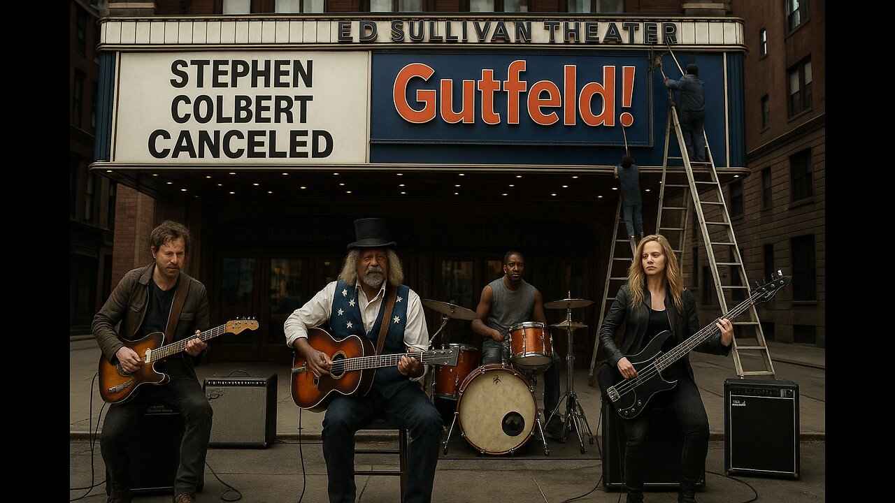 Cya Colbert - Late Show Canceled Blues. Gutfeld Wins.