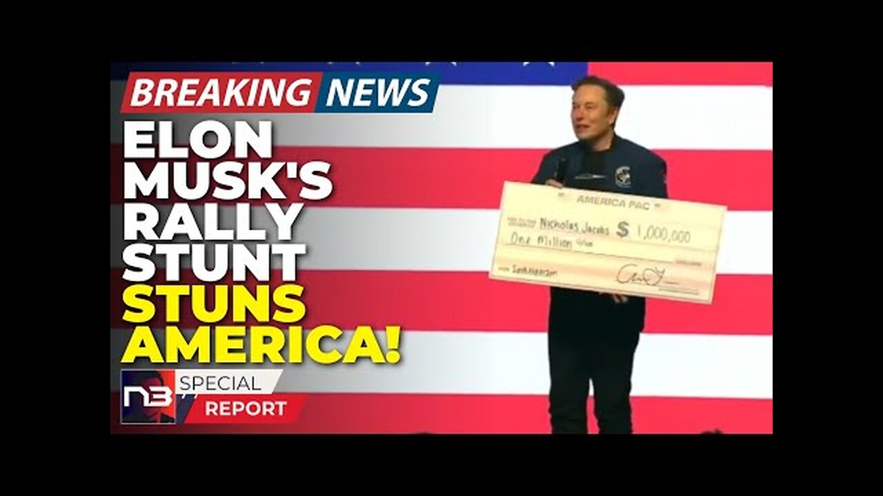Breaking: What Musk Just Handed Two Complete Strangers On Stage Has The Left Absolutely Losing It!