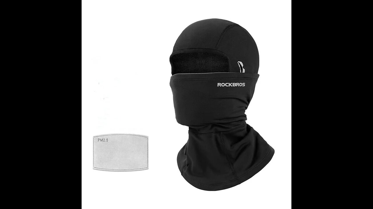 Full Face Mask & Neck Warmer, for Motorcycling, Skiing and Cycling