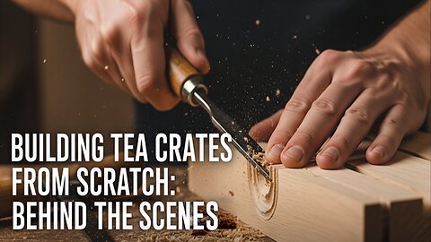 Behind the scenes making Boston Tea Party crates