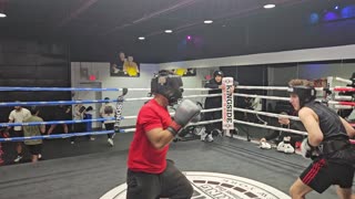 Joey sparring Carlos rd 1. 2/5/26