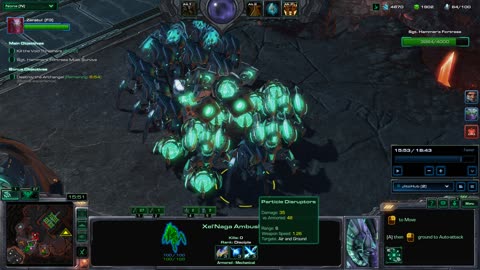 starcraft 2 zeratul max attack speed mastery stats showcase