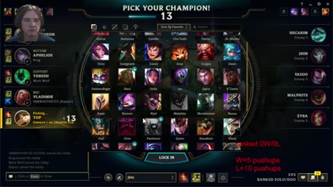 league of legends ranked. - #rumbletakeover.