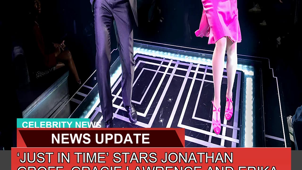 Just in Time Stars Jonathan Groff Gracie Lawren
