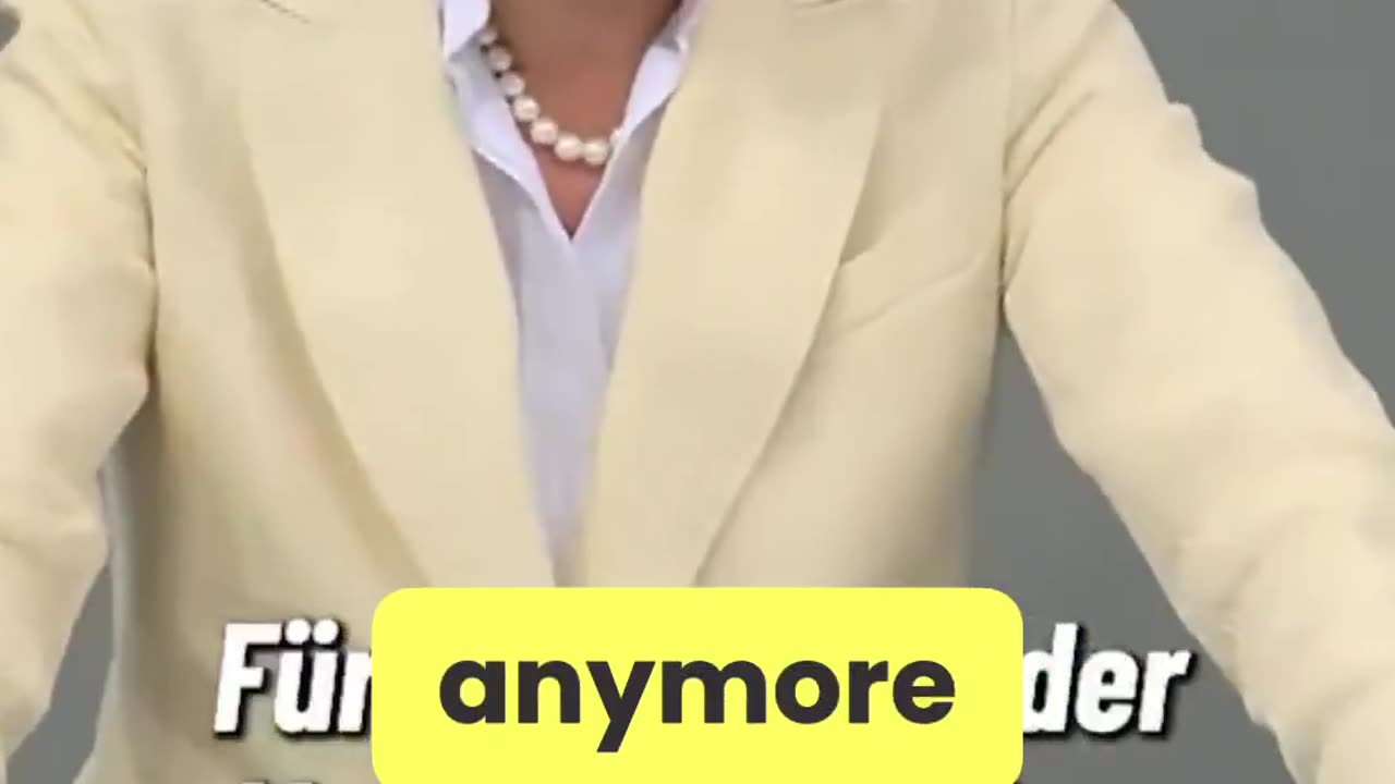 🚨 ALICE WEIDEL HUMILIATES THE LOW IQ GOVERNMENT‼️😳