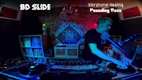 BD Slide, All Vinyl, Live Underground House DJ, Vibrational Healing Through Pounding Bass, 3/2/25